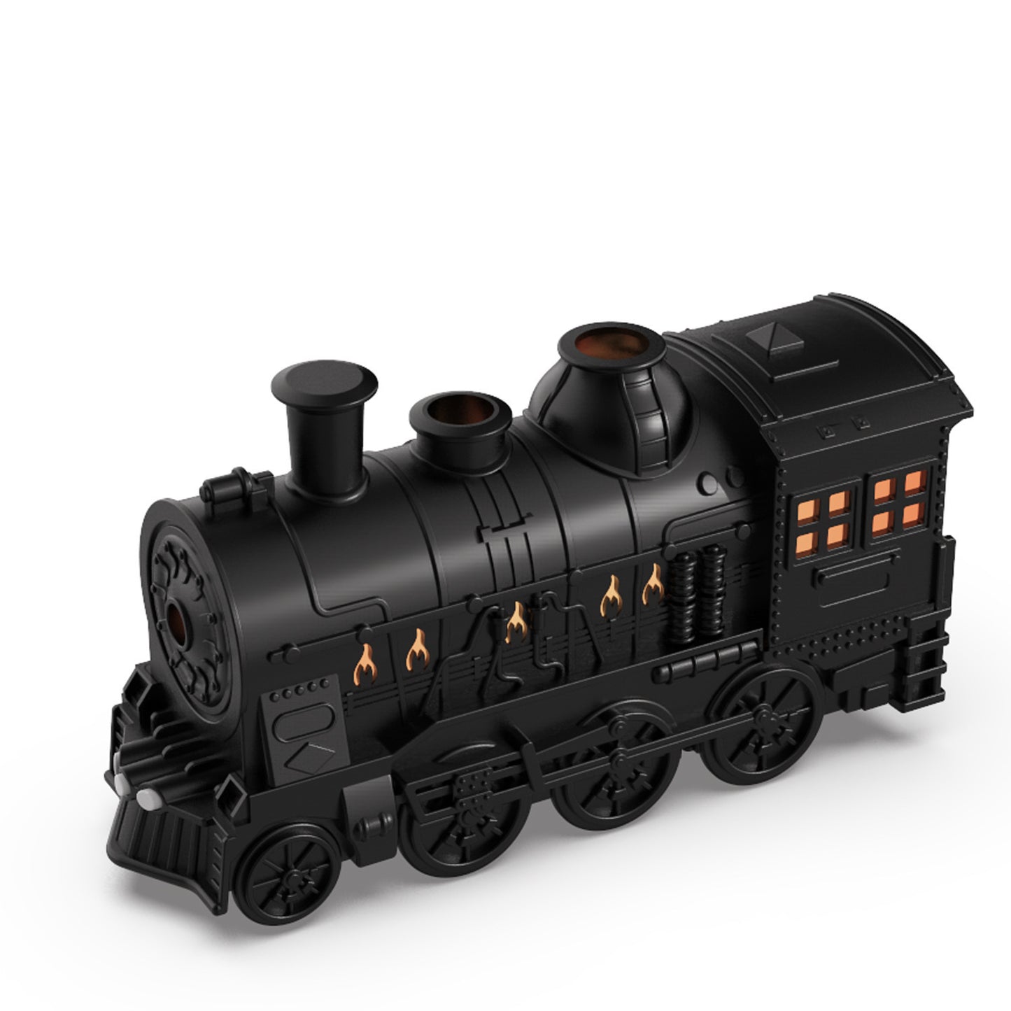 Tren Şeklinde LED Işıklı Aromaterapi Difüzör & Duman Efektli Nemlendirici