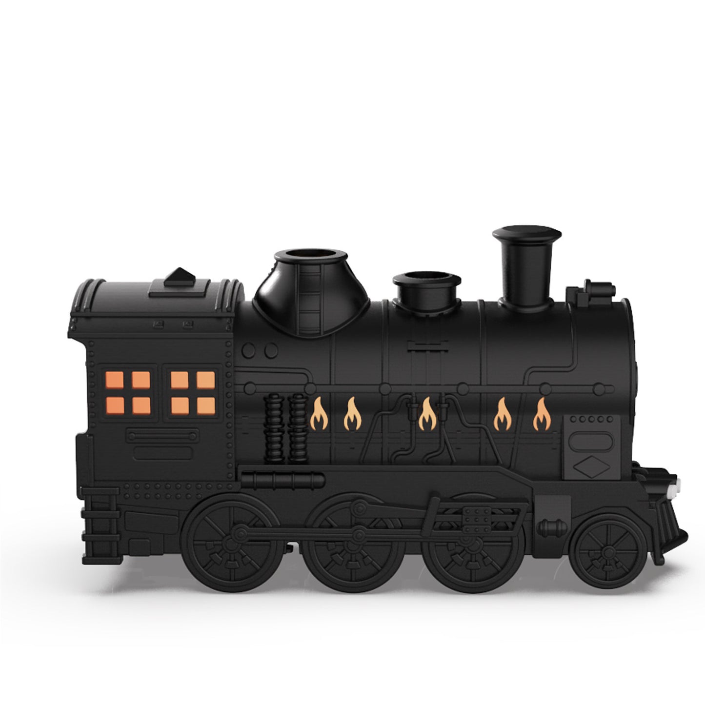 Tren Şeklinde LED Işıklı Aromaterapi Difüzör & Duman Efektli Nemlendirici