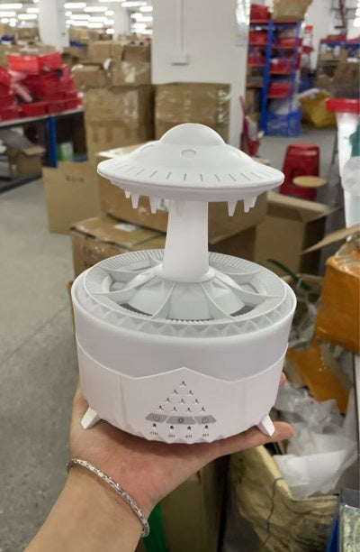 Yeni UFO Yağmur Damlası Aromaterapi Difüzör | USB Hava Nemlendirici & Ev Dekorasyonu
